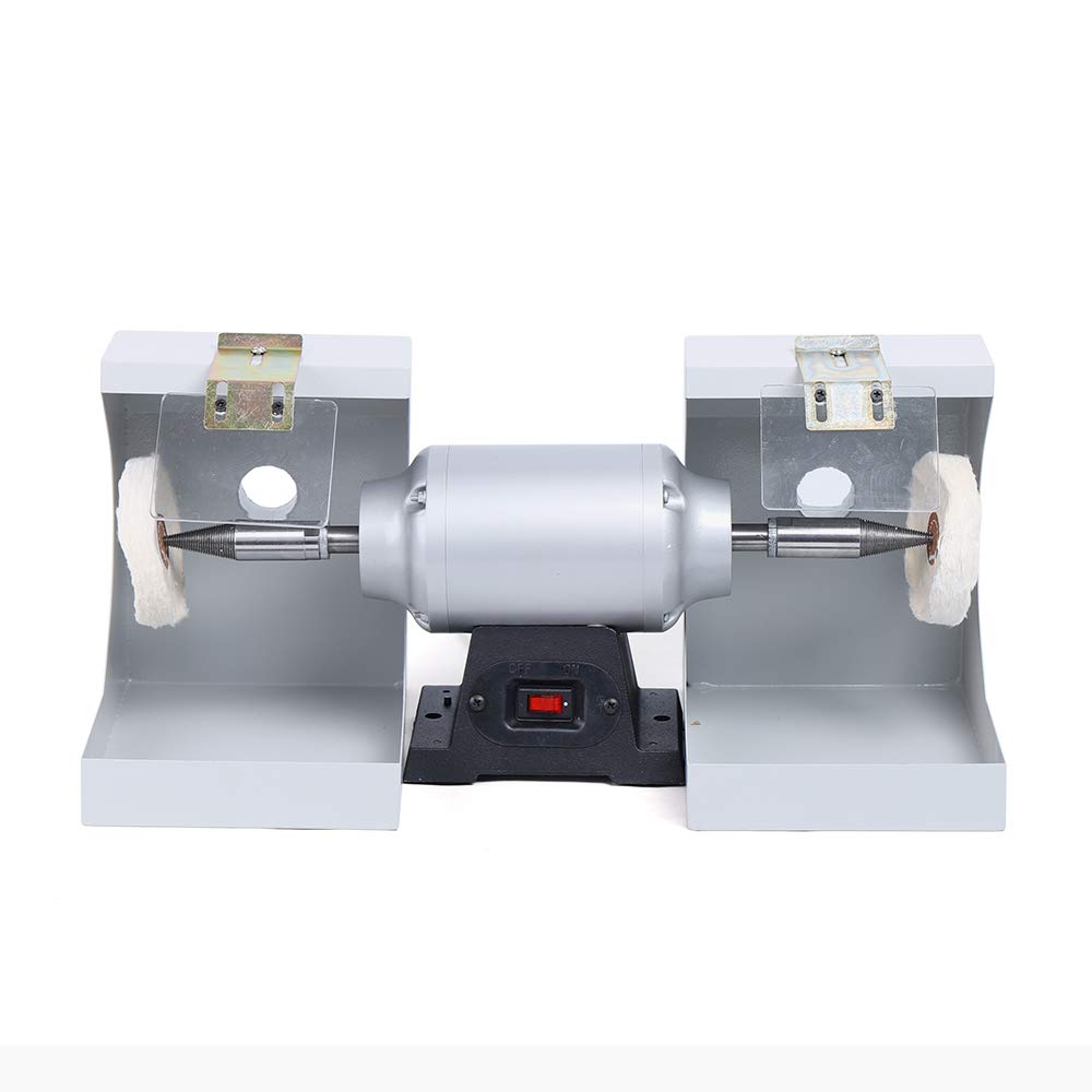 110V Polishing Machine for Jewelry, Metal, and Wood - High-Speed Lathe Grinder with Adjustable Speed - Ideal for Foundry, Laboratory, and DIY Projects - US Stock Fast Shipping