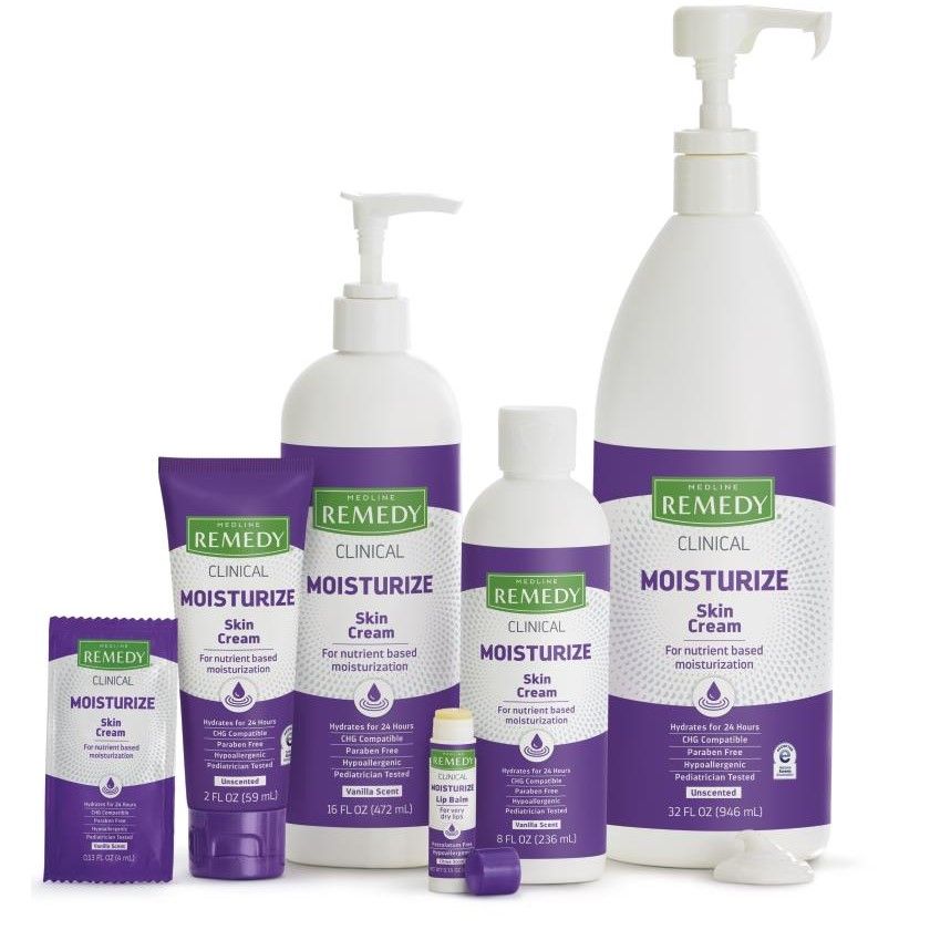 Medline Remedy Clinical Skin Cream - Hydrating & Healing Moisturizer for Dry, Cracked Skin | Dermatologist Recommended | Ideal for Eczema, Psoriasis & Daily Skin Care