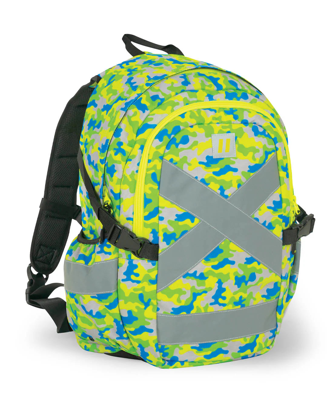 FORCEFIELD Signal 32L High Visibility Safety Backpack - Waterproof Work Backpack with Reflective Strips for Construction, Cycling & Outdoor Activities