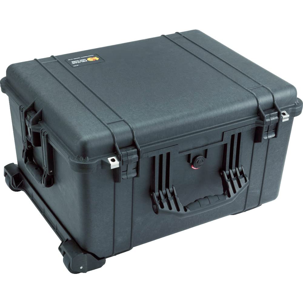 Pelican 1620 Waterproof Hard Case with Customizable Foam Insert - Black | Protective Storage for Camera Gear, DJ Equipment & Outdoor Adventures