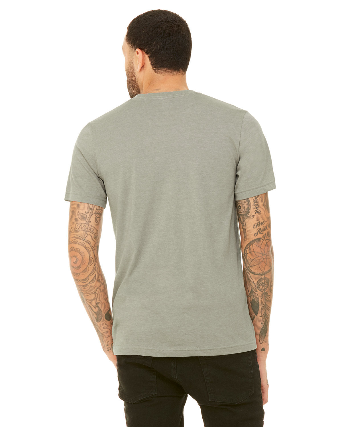 Bella + Canvas 3001CVC Unisex Heather CVC T-Shirt | Soft Cotton Blend Tee for Men & Women | Perfect for Casual Wear, Screen Printing & Everyday Outfits