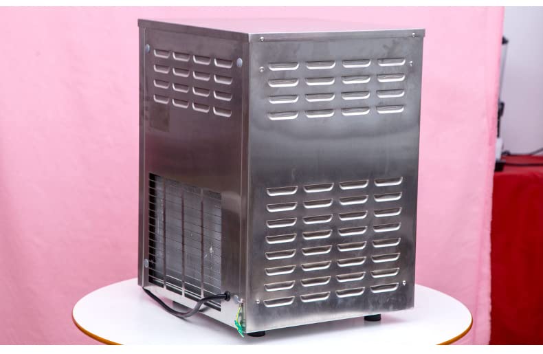 Commercial Hard Ice Cream Maker Machine 20L/Hour Stainless Steel Ice Cream Maker 220V for Restaurants, Cafes, and Ice Cream Shops – Perfect for High-Volume Production