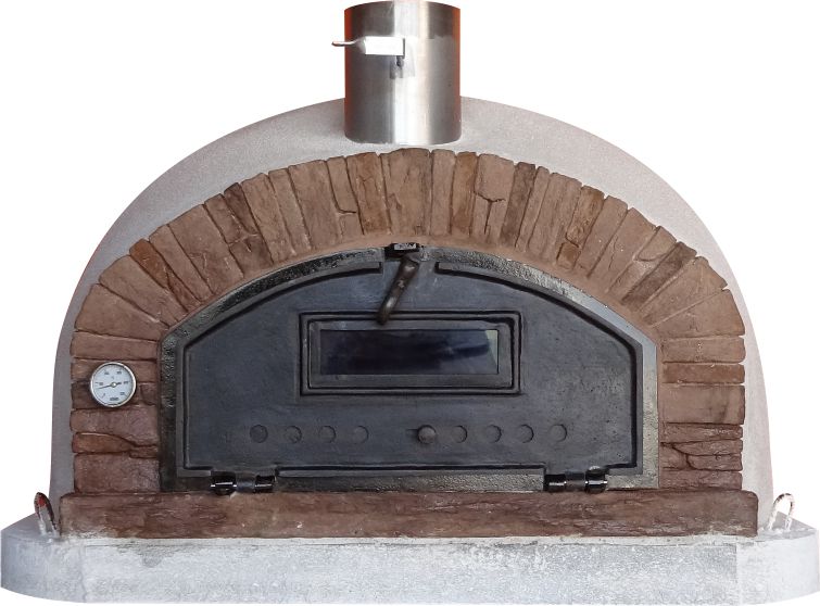 BUENA VENTURA SIERRA PREMIUM HYBRID PIZZA OVEN - Outdoor & Indoor Wood & Gas Pizza Maker for Backyard, Patio, Restaurant - Perfect for Home Cooking, Camping & Commercial Use