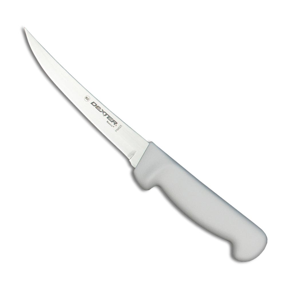 Dexter 6-Inch Flexible Curved Boning Knife - Premium Kitchen Knife for Meat, Poultry & Fish - Perfect for Butchering, Trimming & Food Prep