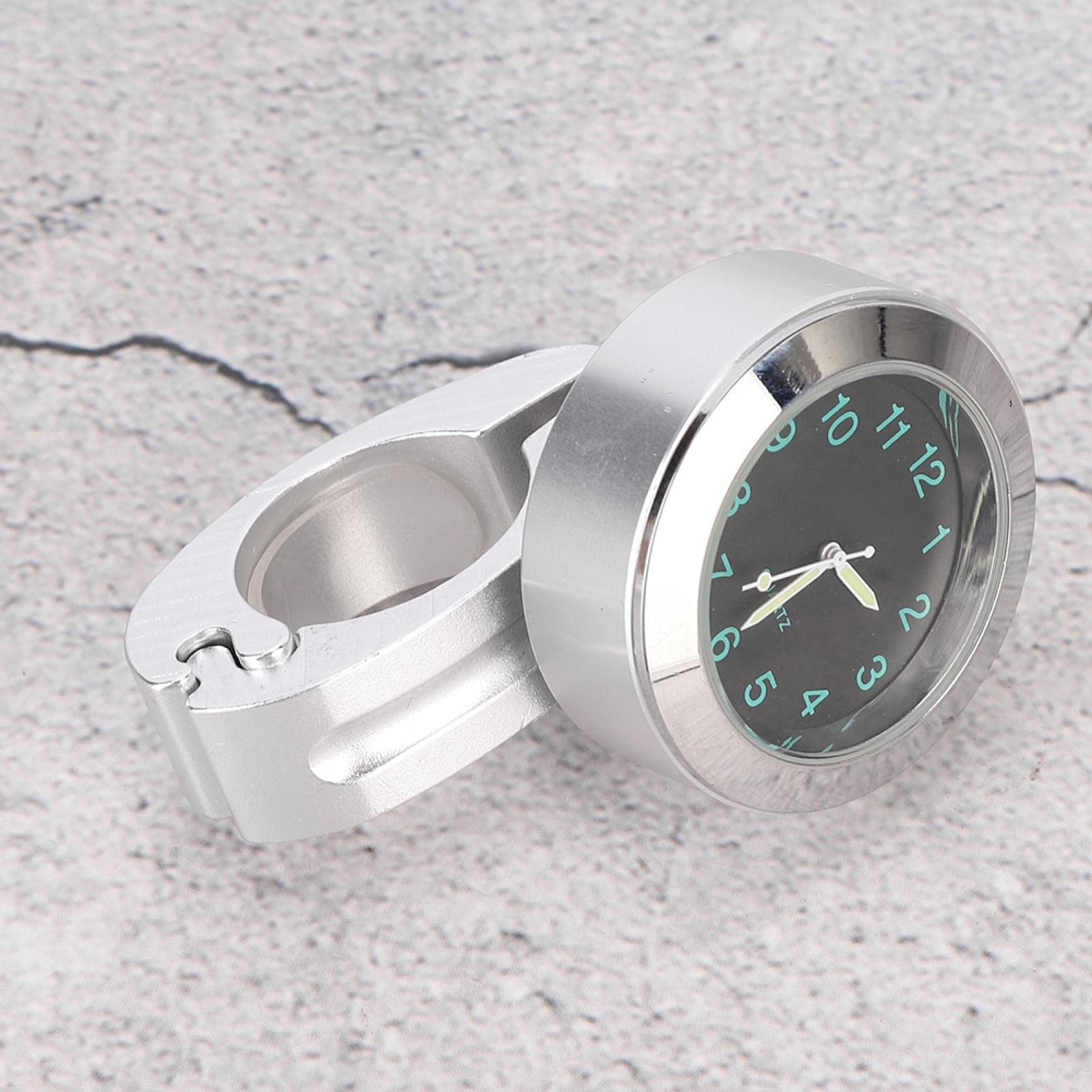 Shockproof Motorcycle Handlebar Clock - Waterproof Digital Dial Watch for Harley, Honda, Yamaha - Perfect for Cruiser, Touring & Adventure Bikes - Durable Timepiece for Long Rides & Outdoor Adventures