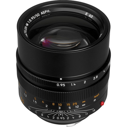 Leica Noctilux M 50mm f/0.95 ASPH Lens (Black) - Premium Fast Aperture Prime Lens for Leica M Mount Cameras - Perfect for Low Light Photography, Portraits & Street Shooting