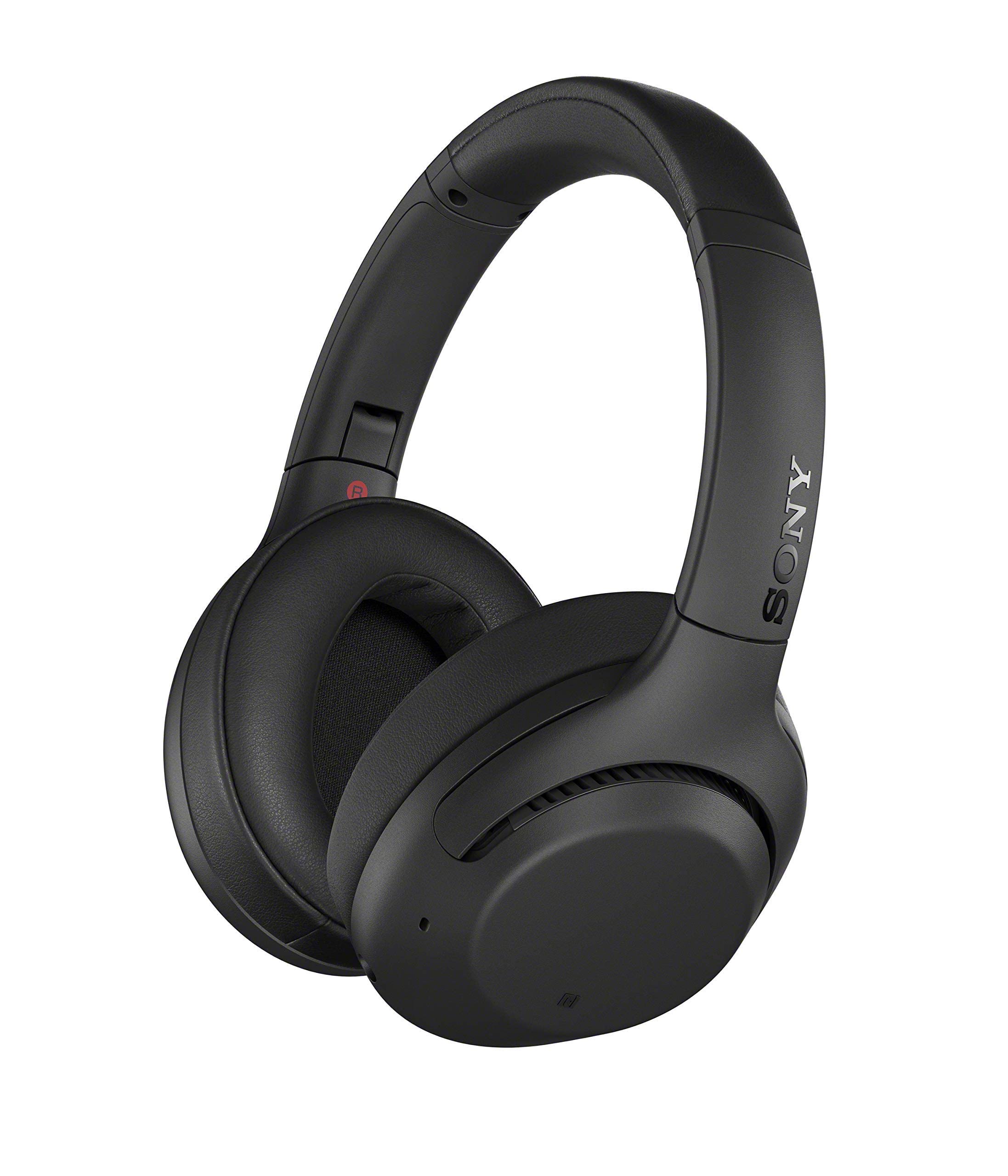 Sony WH-XB900N Wireless Noise Canceling Over-Ear Headphones - Black (Renewed) | Premium Bass Sound for Music, Travel & Work | Bluetooth Headset with Mic for Calls