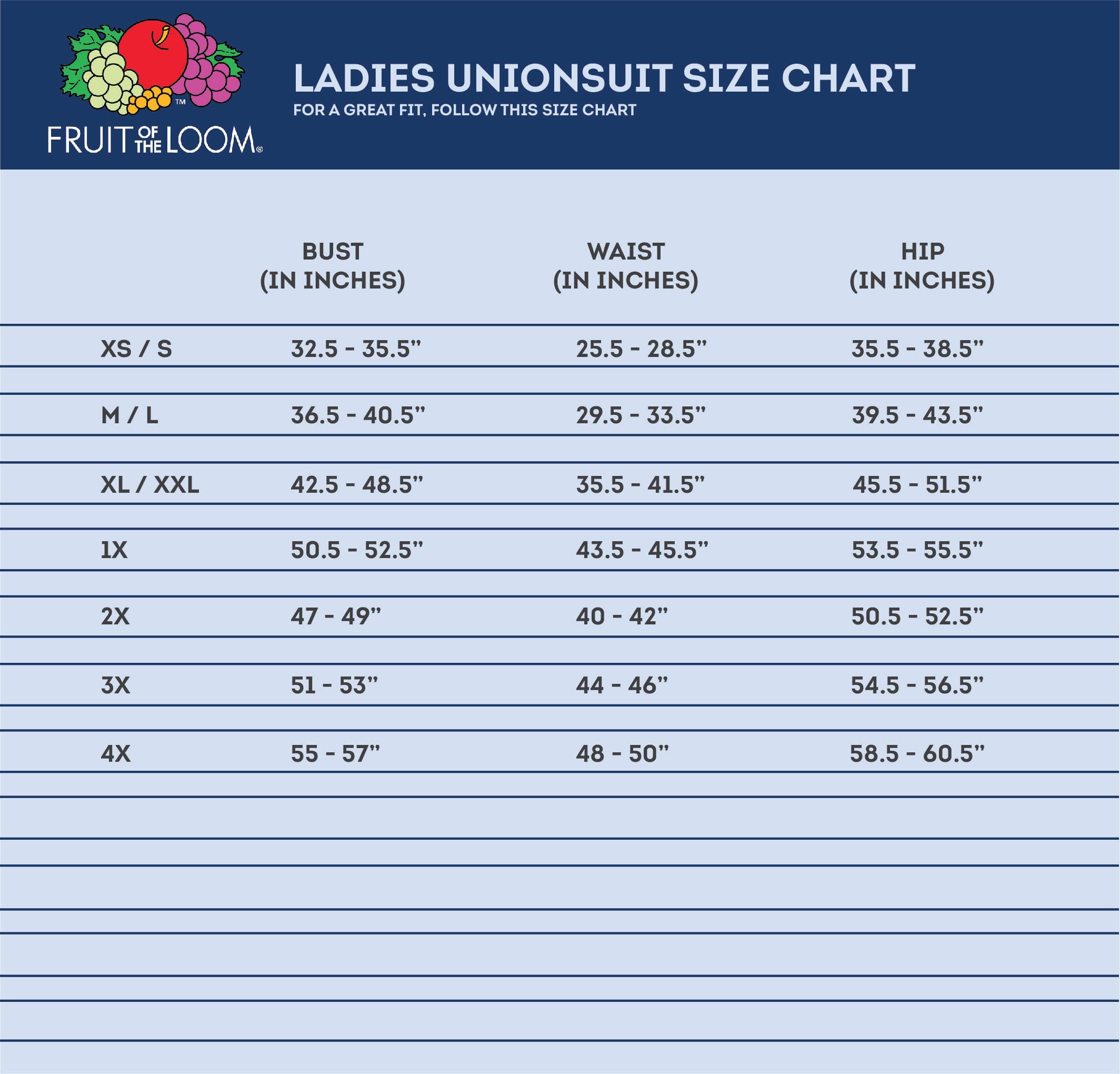 Fruit of the Loom Women's Micro Waffle Premium Thermal Union Suit - Warm One-Piece Underwear for Winter, Cold Weather & Outdoor Activities