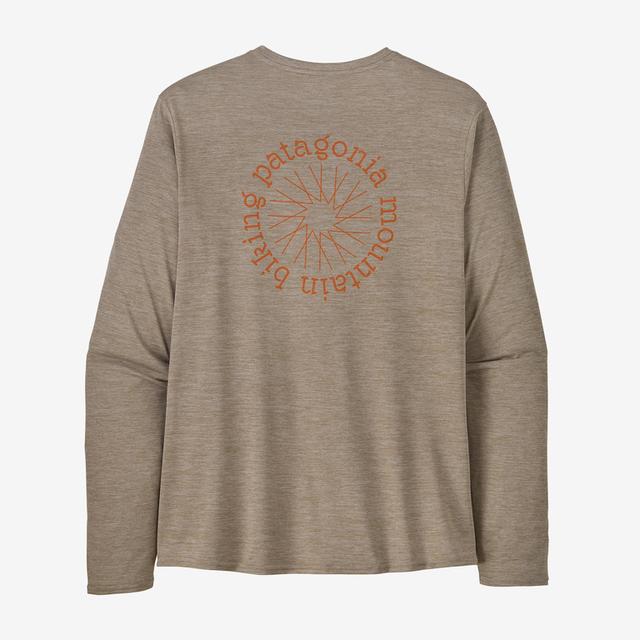 Men's Long Sleeve Capilene Cool Daily Graphic T-Shirt - Moisture Wicking & Breathable Outdoor Shirt for Hiking, Running & Casual Wear | Lands
