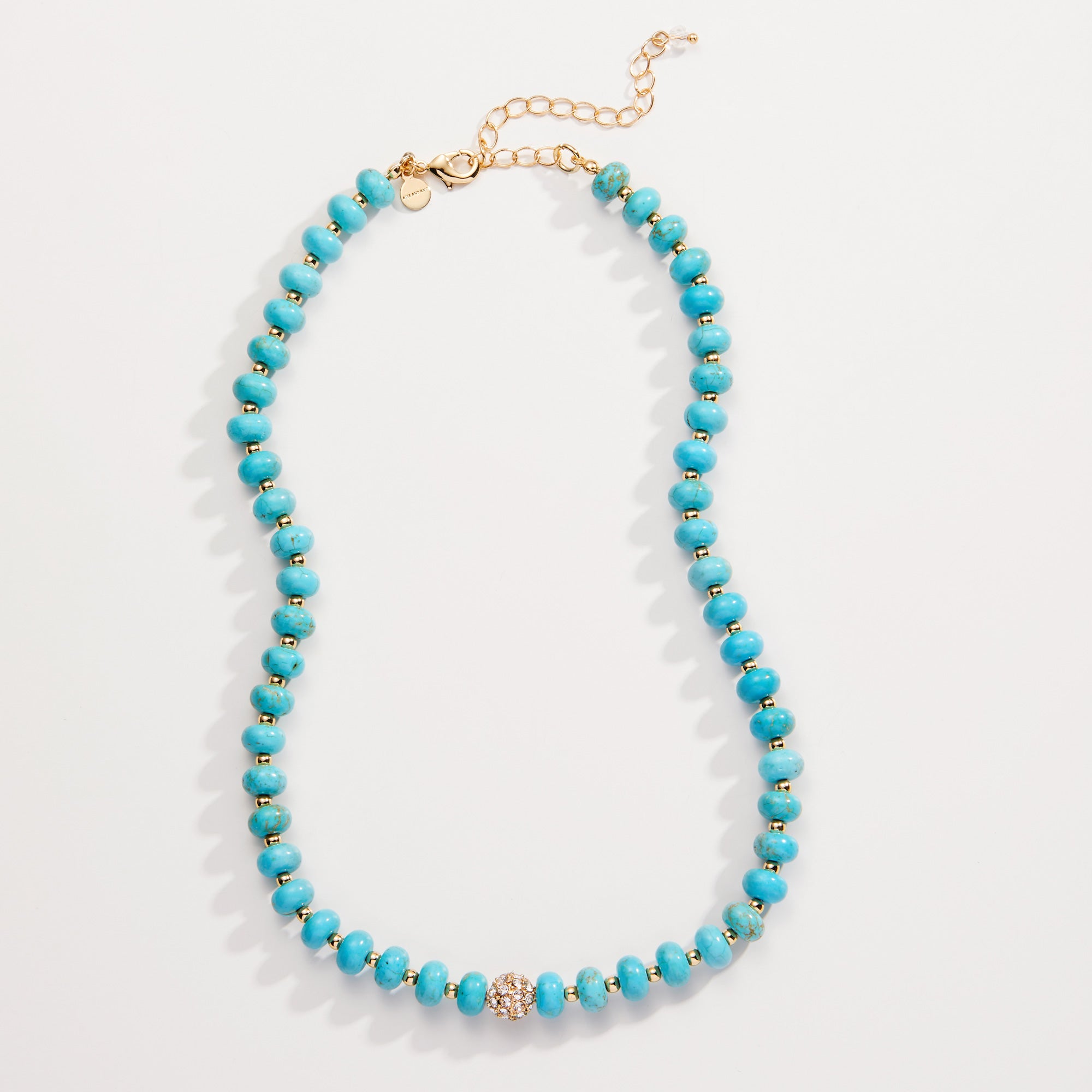 Fireball Turquoise Necklace for Women - Handmade Sterling Silver Jewelry with Natural Gemstone - Perfect for Boho, Western & Everyday Wear