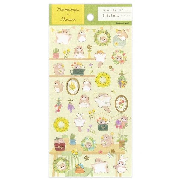 Mini Animal Stickers for Kids - Cute Cartoon Vinyl Decals for Laptops, Water Bottles & Notebooks - Fun Classroom & Party Favors