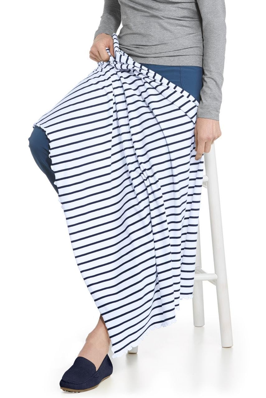 Coolibar UPF 50+ Baby Sun Protection Blanket - UV Blocking Lightweight Travel Blanket for Infants & Toddlers - Perfect for Beach, Stroller, Car Seat & Outdoor Activities