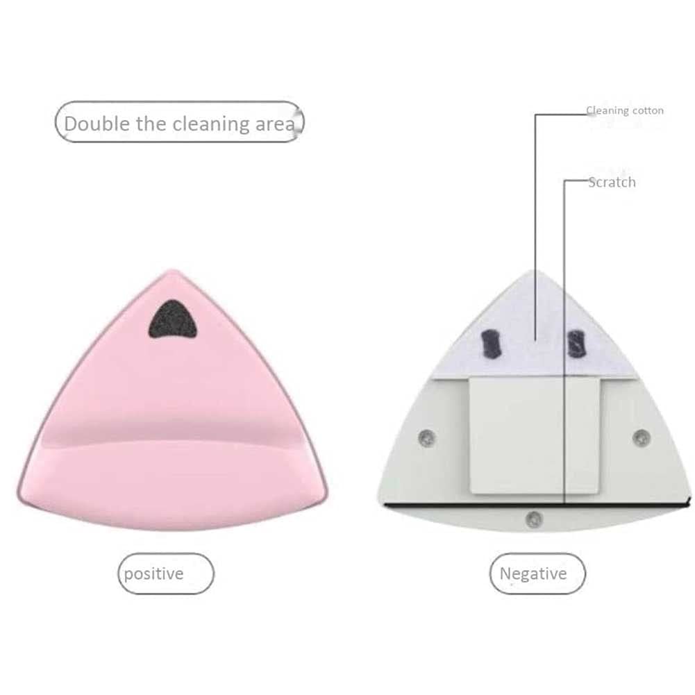 Double-Sided Magnetic Window Cleaner for Glass - 15-24mm | Home & Office Use