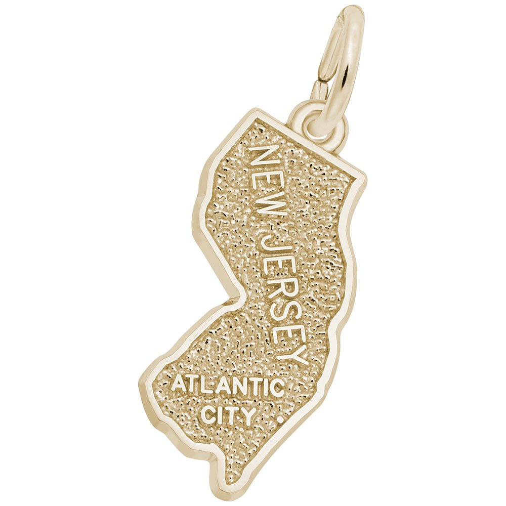 Atlantic City New Jersey Charm - Handmade Bracelet & Necklace Charms for Jewelry Making - Perfect for DIY Gifts, Travel Souvenirs & Fashion Accessories