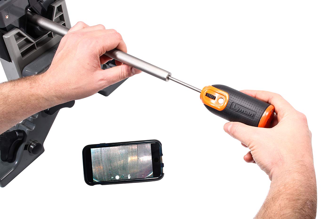 Lyman Borecam Pro - Wireless Borescope Camera with HD Inspection, 5.5mm Snake Camera for Guns, Pipes & Automotive Use (Home, Workshop & Industrial Applications)