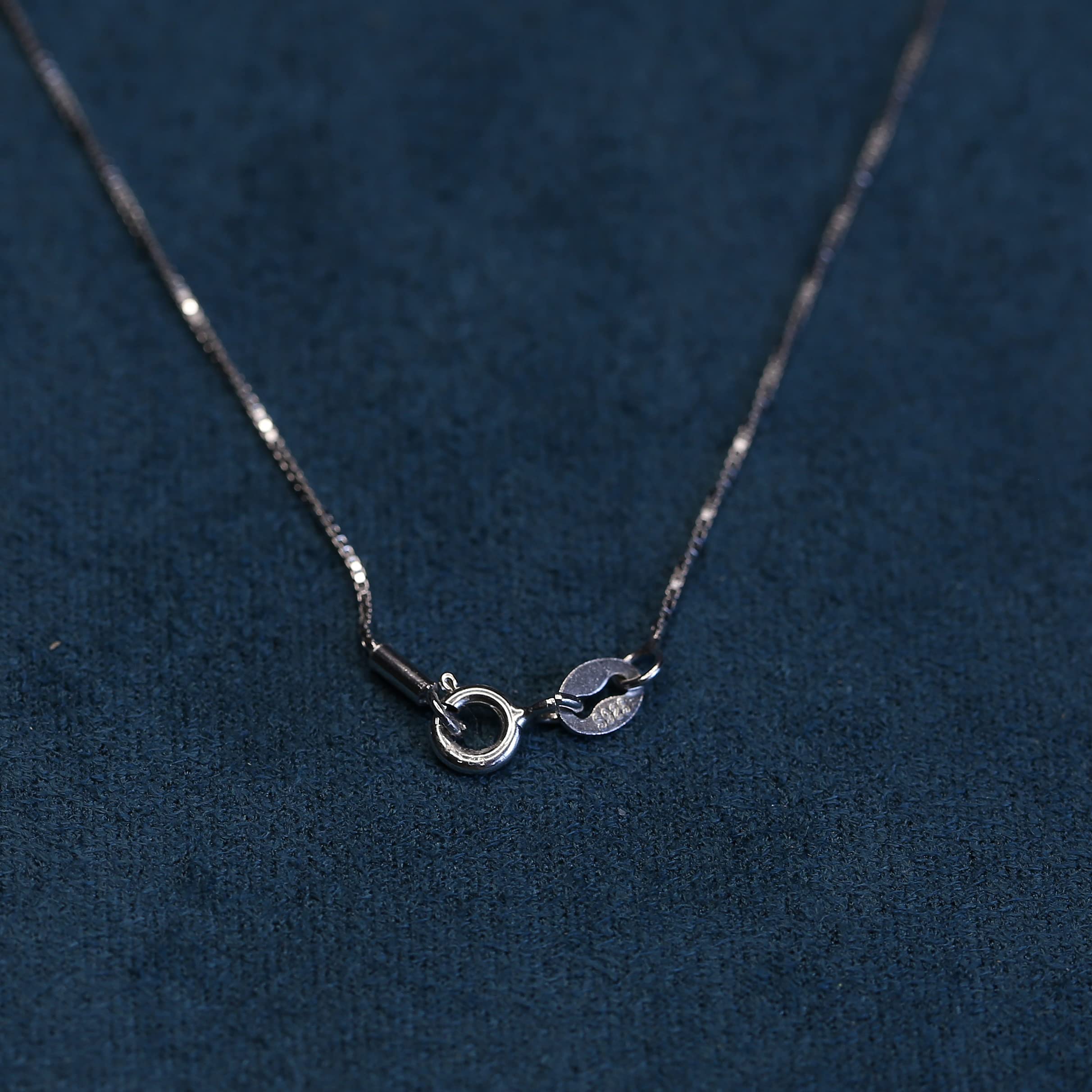 10mm White Pearl Necklace for Women & Girls - Sterling Silver Adjustable Chain, Elegant Gift for Parties & Weddings