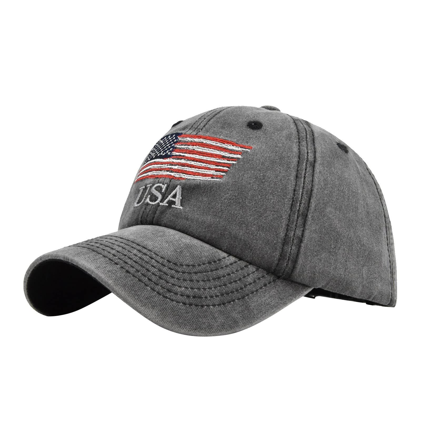 Stylish Unisex Sun Hat with Star Embroidery - Adjustable Cotton Baseball Cap for Men & Women - Perfect for Outdoor Activities, Hip Hop Fashion, and Summer Protection