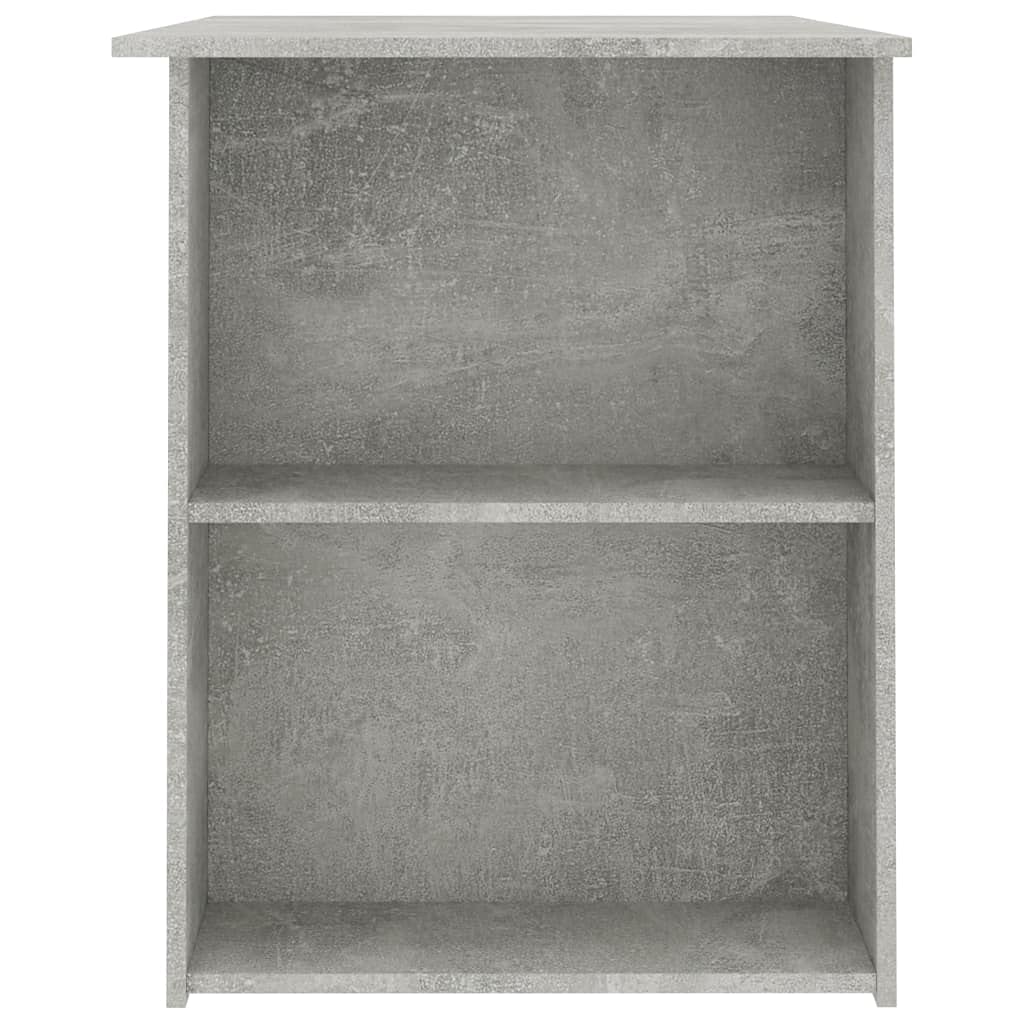 Modern Concrete Gray Office Desk 43.3