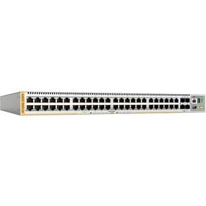 Allied Telesis X530L-52GPX 48-Port Layer 3 Managed Gigabit Ethernet Switch | 10GBase-X, 10/100/1000Base-T | TAA Compliant | 740W PoE Budget | Rack-Mountable for Enterprise Networks & Data Centers