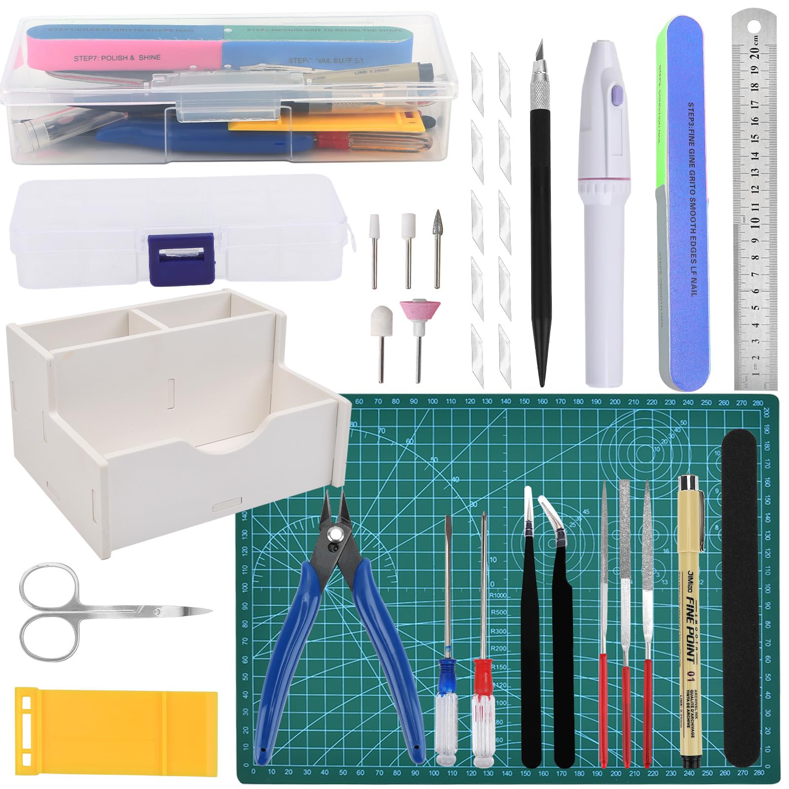 35Pcs Gundam Model Tools Kit for Building & Repairing - DIY Hobby Craft Set