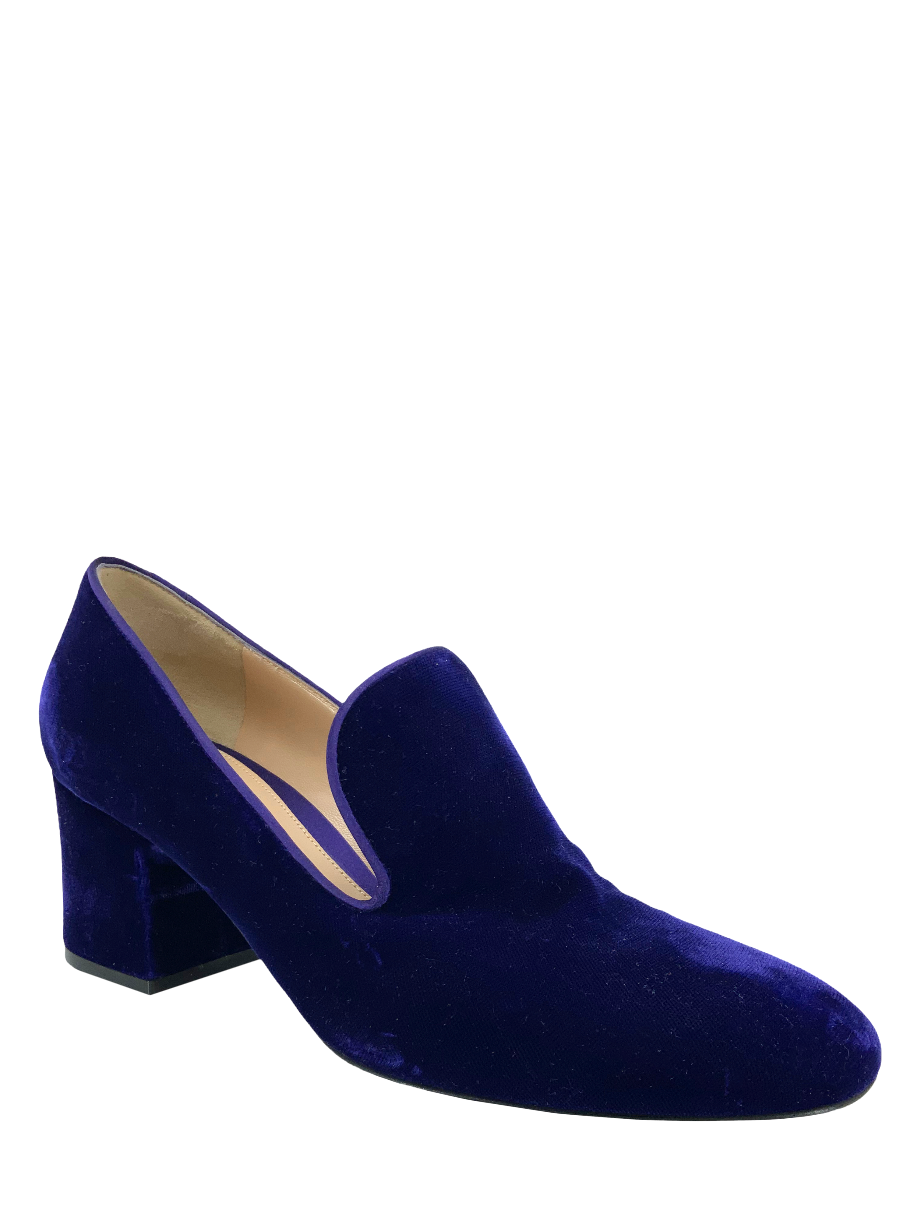 Gianvito Rossi Marcel Velvet Pumps Women's Size 9 US - Elegant High Heel Shoes for Evening Parties, Weddings & Formal Events