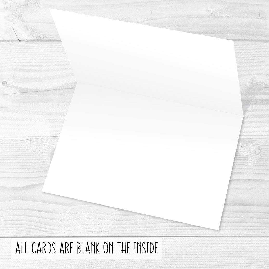 Hadley Designs 24 Premium Chalkboard Wedding Thank You Cards with Envelopes - Elegant Mr. & Mrs. Thank You Notes for Bride & Groom - Perfect for Wedding Appreciation, Bridal Shower, and Anniversary Thank You Cards