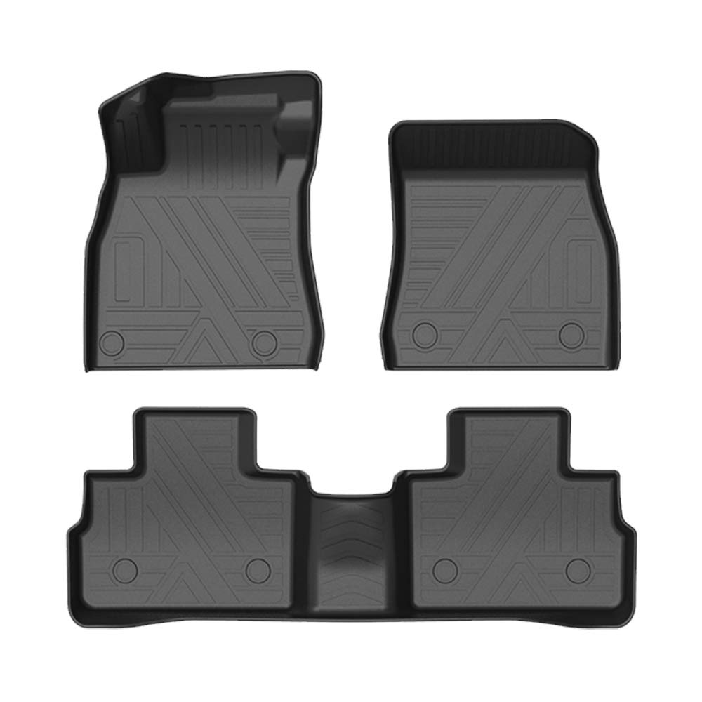 Premium TPE All-Weather Floor Mats for Nissan Sentra 2020 - 1st & 2nd Row Complete Set - Waterproof Car Floor Liners with Maximum Protection - Perfect for Daily Commute, Road Trips & Winter Driving