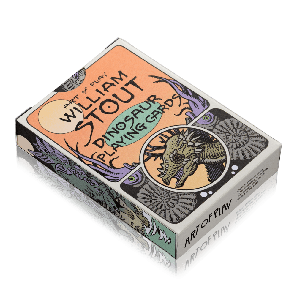 Dinosaur Playing Cards - 52 Unique Dinosaur-Themed Cards for Family Game Night & Collectors | Perfect for Poker, Magic Tricks & Educational Fun