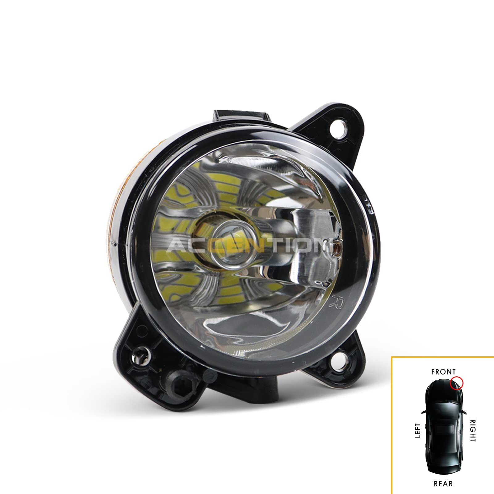 VW Polo GTI 9N3 MK4 Facelift (2005-2010) LED Fog Lights - Bright Front Fog Lamps for Enhanced Visibility in Rain & Fog - Perfect for Night Driving & Low Visibility Conditions