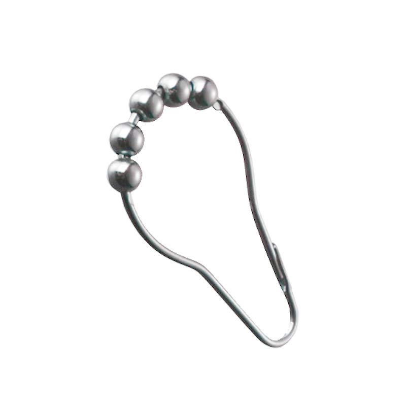 Oval Shower Curtain Rod 109 x 64 cm Chrome - Perfect for Bathroom Decor & Space-Saving Solution