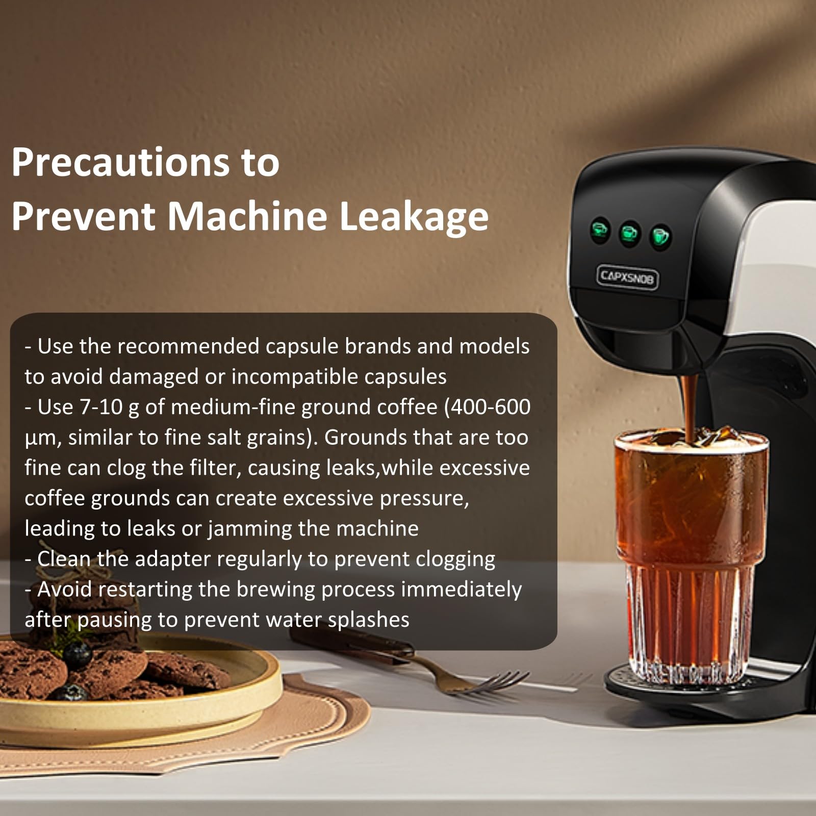 Premium 20 Bar Espresso & Coffee Machine for Keurig K-Cup, Nespresso Original & Dolce Gusto Pods - Programmable Cappuccino/Latte Maker with 28oz Water Reservoir - Perfect for Home, Office & Small Cafes