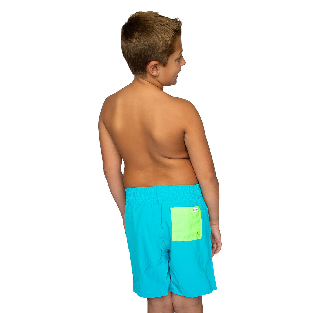 Boys' Reef Shorts - Quick-Dry Swim Trunks for Beach, Pool & Summer Outdoor Activities