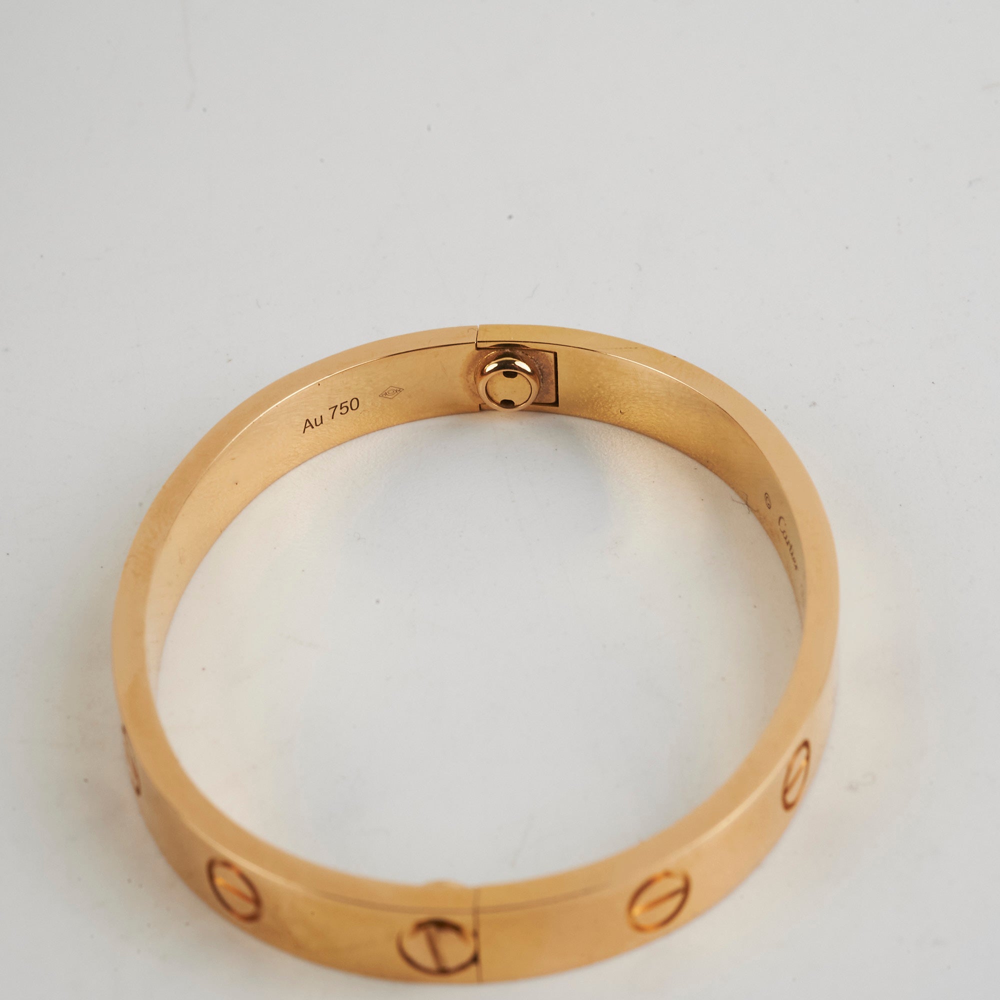 Cartier Love Bracelet 15 Size in 18K Yellow Gold - Luxury Jewelry Gift for Women, Anniversary & Valentine's Day