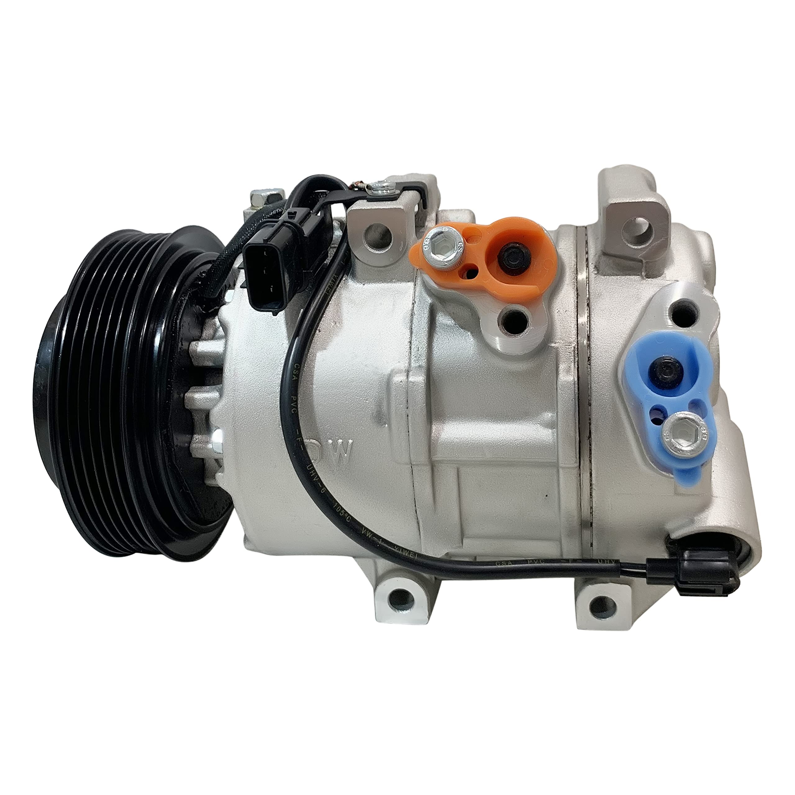 RYC New AC Compressor and A/C Clutch AGH305-01 - High Performance Auto Air Conditioning Replacement Part for Smooth Cooling | Perfect for Car AC Repair & Summer Driving Comfort