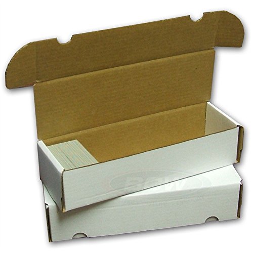 NEW BCW 660 Count Card Storage Box - Premium Trading Card Protector for Sports Cards, Pokemon & MTG Collectibles - Perfect for Organizing & Displaying Your Valuable Card Collection