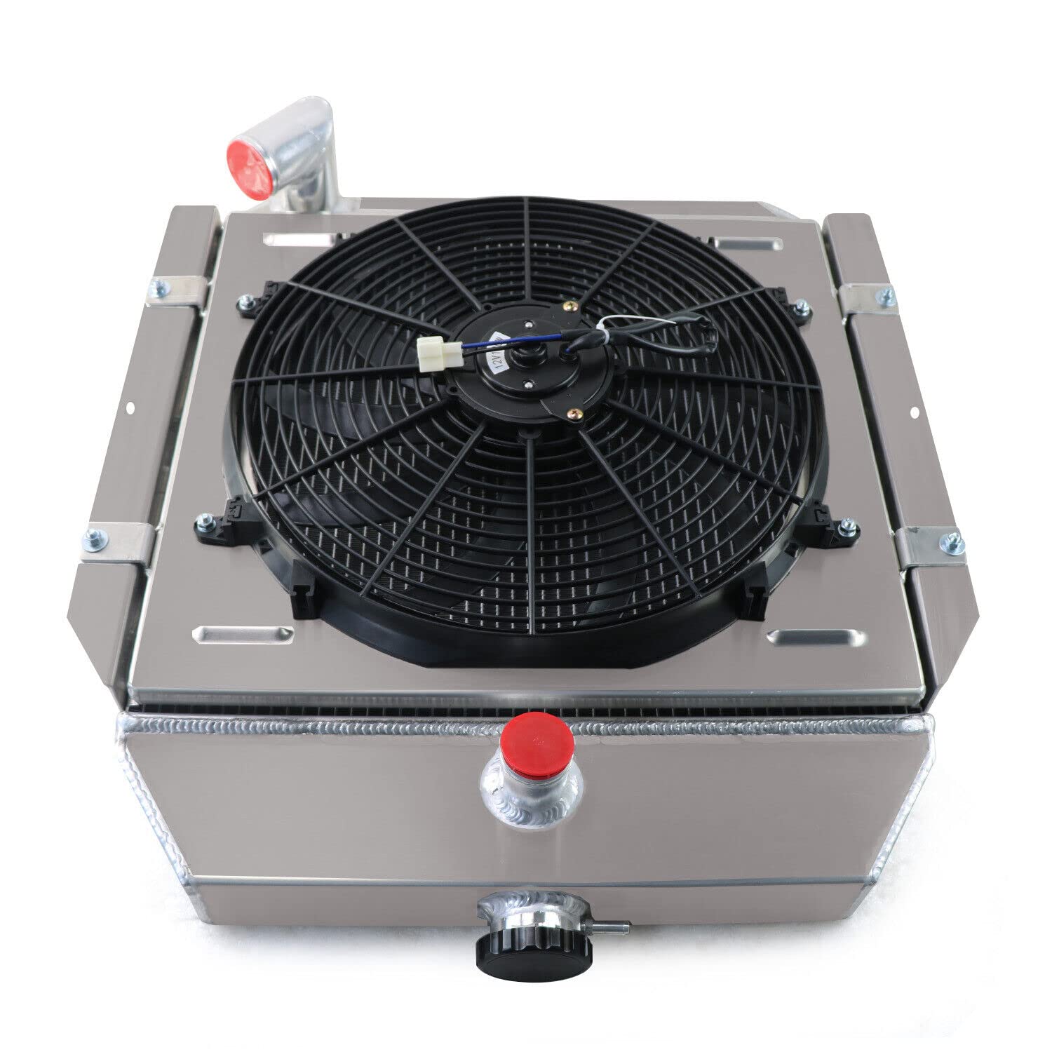 3 Row Radiator Shroud Fan for 1941-1949 International Harvester KB1 KB2 KB3 K1 K2 K3 Truck L6 - Heavy Duty Cooling Solution for Classic Truck Restoration & Off-Road Performance