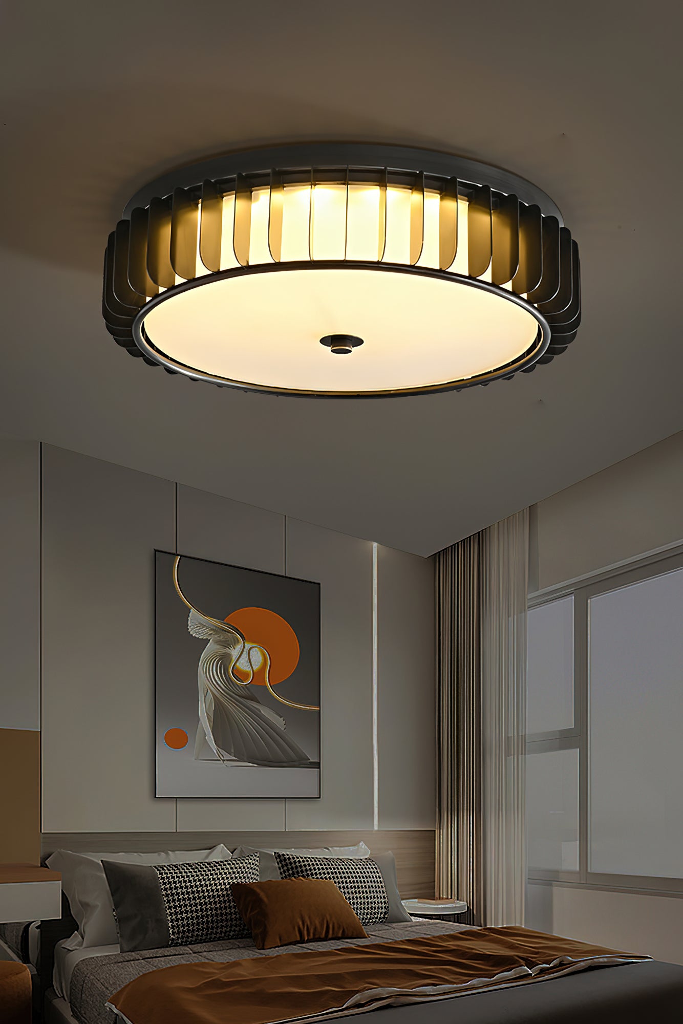 100 Flowers Ceiling Lamp - Elegant Floral Chandelier for Living Room, Bedroom & Dining Room Decor | Perfect for Home, Office & Wedding Lighting