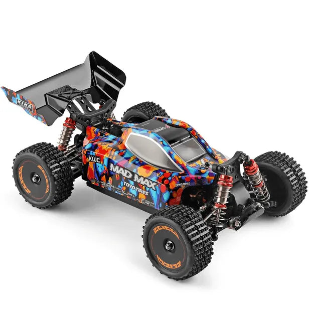 WLtoys 184016 75km/h High Speed Electric 4WD 2.4G Brushless RC Racing Car - Off Road Drifting Remote Control Vehicle for Adults & Kids | Ideal for Backyard Racing, Trail Adventures & RC Car Competitions