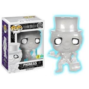 Funko Pop! Disney Phineas Glow in The Dark #162 SDCC 2016 Exclusive - Perfect for Disney Collectors, Comic-Con Fans & Glow-in-The-Dark Decor