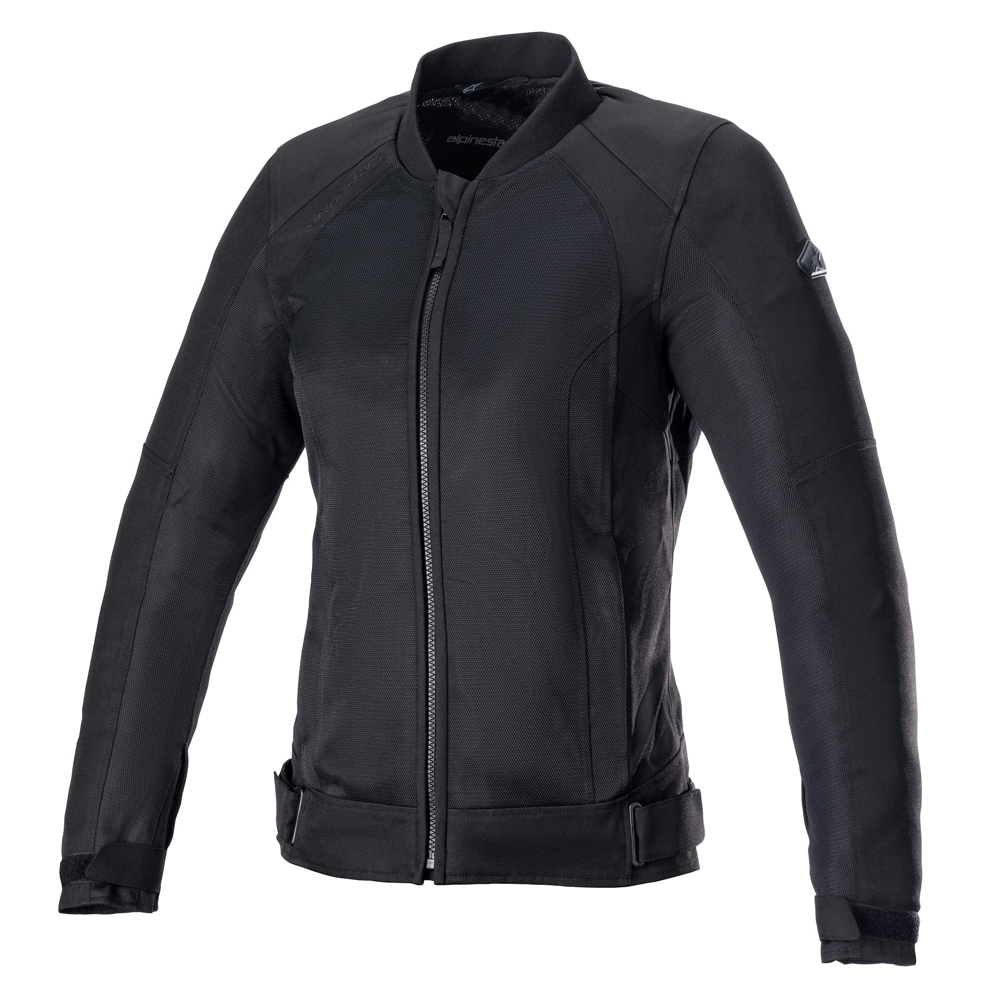 Alpinestars Stella Eloise Women's Motorcycle Jacket - Medium, Black/Black - Protective Riding Gear for Street & Racing Motorcycles
