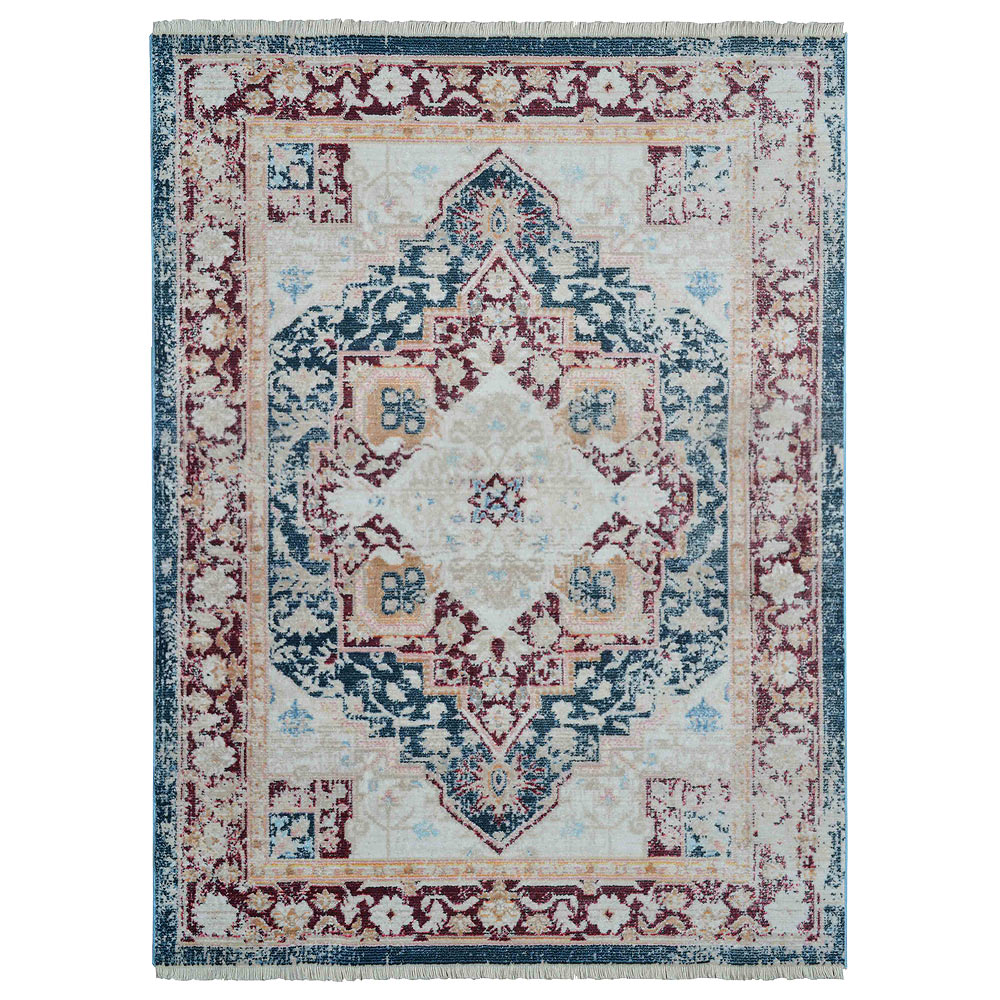 Rugascent Machine Woven Rug - Soft & Durable Area Rug for Living Room, Bedroom, Dining Room - Non-Slip & Stain Resistant Home Decor