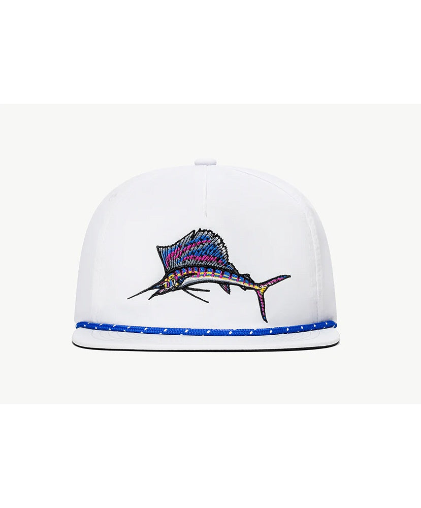 Bajio Sailfish Performance Hat - Lightweight, Breathable Fishing Cap for Men & Women - UV Protection, Quick-Dry, Adjustable Fit - Perfect for Boating, Fishing, and Outdoor Adventures