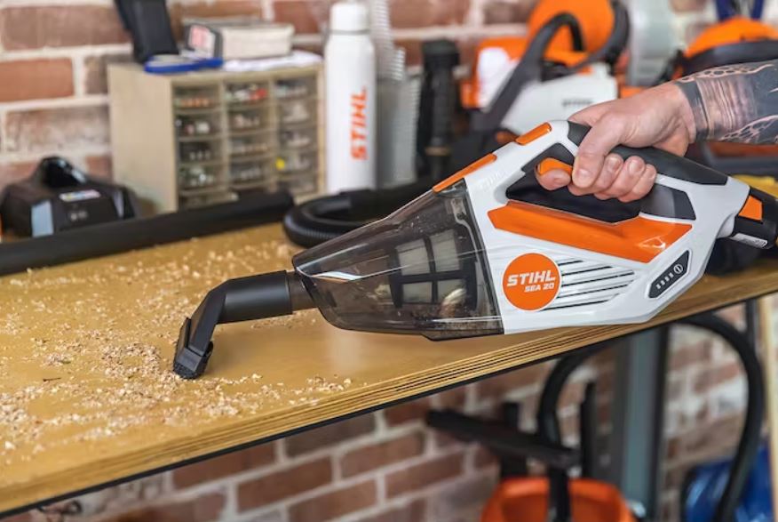 STIHL SEA20S Handheld Vacuum Blower - Powerful 20V Cordless Leaf Blower for Yard, Garden, and Patio Cleaning