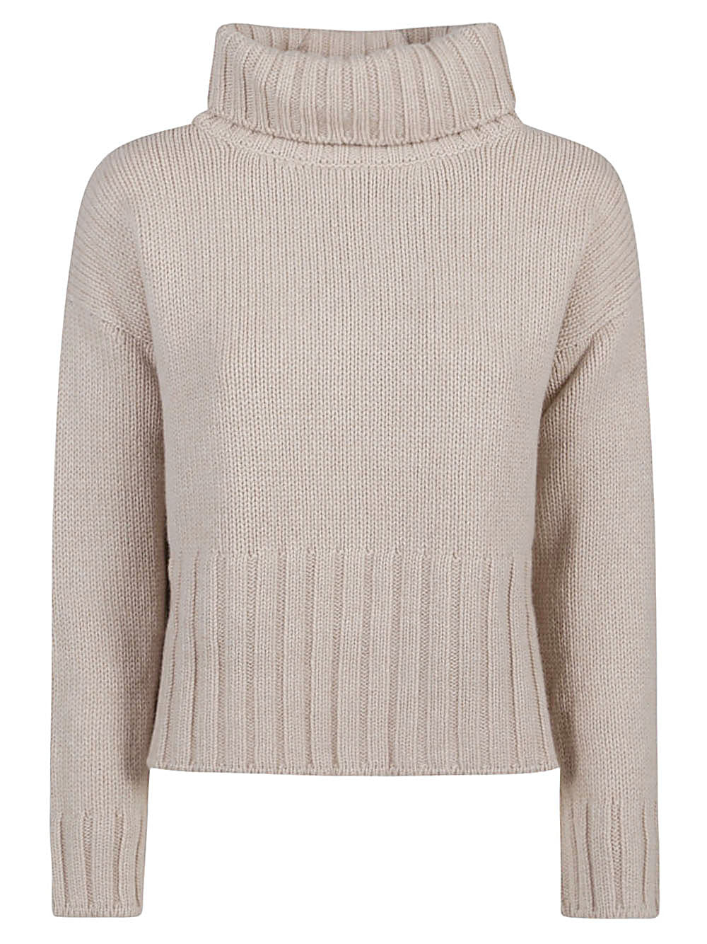 Base Sweaters for Women - Soft Beige Knit Pullover | Cozy Fall & Winter Layering Essential