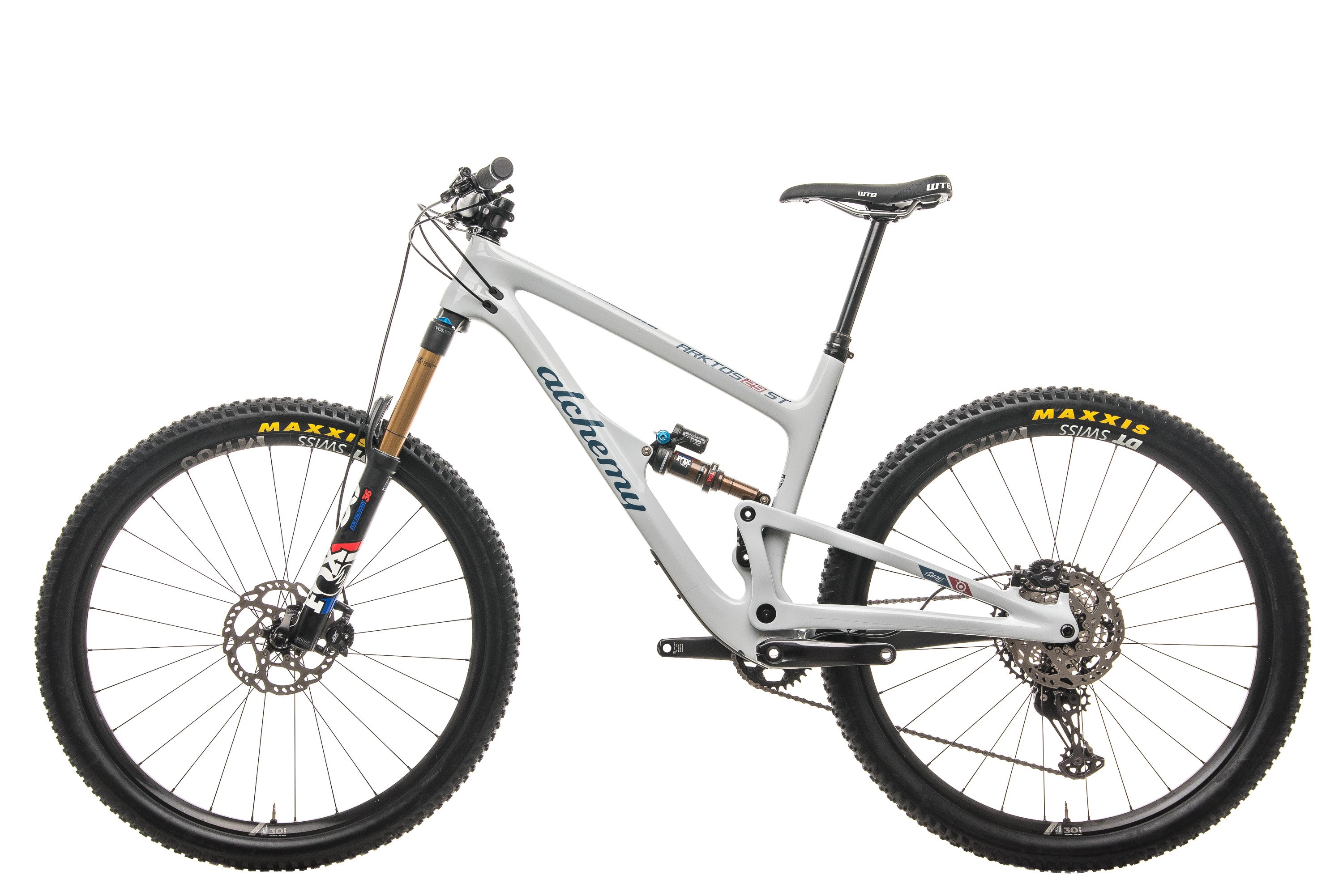 Alchemy Arktos 29 ST Mountain Bike 2019 - Large Size for Men | Premium Full Suspension Trail Bike for Off-Road Cycling & Mountain Adventures