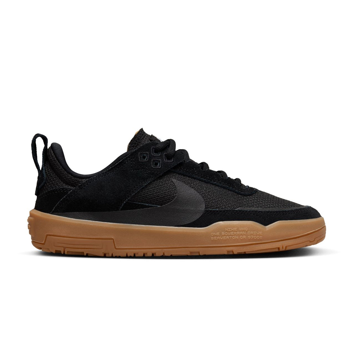 Kids SB Day One 'Black Gum' Sneakers - Comfortable Skate Shoes for Boys & Girls - Perfect for School, Skateboarding & Casual Wear