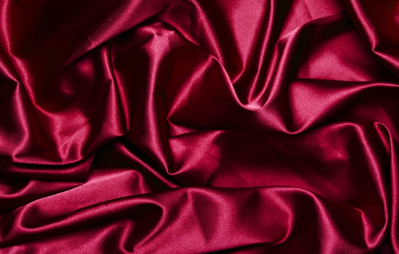 Luxury Rico Bedding Satin Silk Sheet Set 4-Piece - Soft & Durable King Size Pillowcases, Flat & Fitted Sheets - Hotel Quality Burgundy Bedding for Ultimate Comfort - Perfect for Master Bedrooms, Guest Rooms & Luxury Hotels