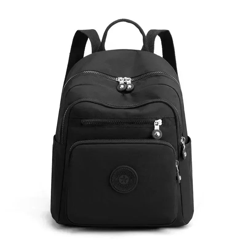 Waterproof Nylon Women's Travel Backpack - Lightweight Carry On Backpack for Airplane, Hiking & Outdoor Adventures