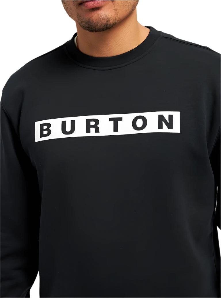 Burton Vault Crewneck Sweatshirt 2025 - Men's Casual Pullover Hoodie | Soft Cotton Blend | Streetwear & Outdoor Activities
