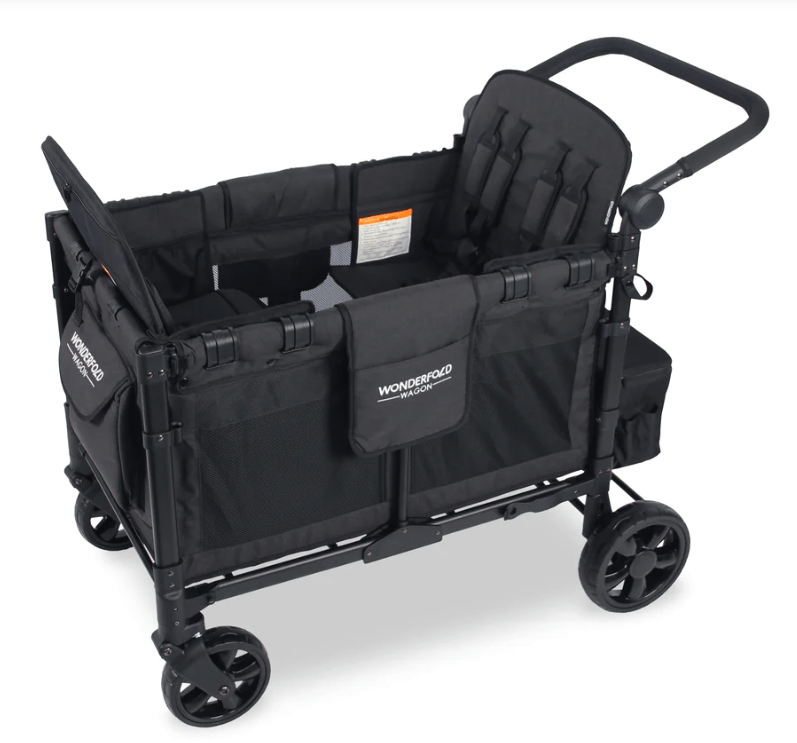 Wonderfold Wagon W4 Elite Stroller Wagon - 4-in-1 Multi-Functional Baby Stroller & Utility Cart for Outdoor Adventures, Beach Trips, and Shopping